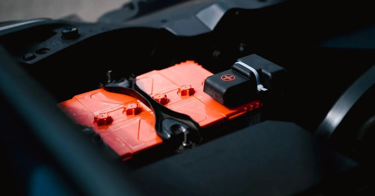 Row of batteries detail for Battery Group Sizes Explained (24, 27, 31)