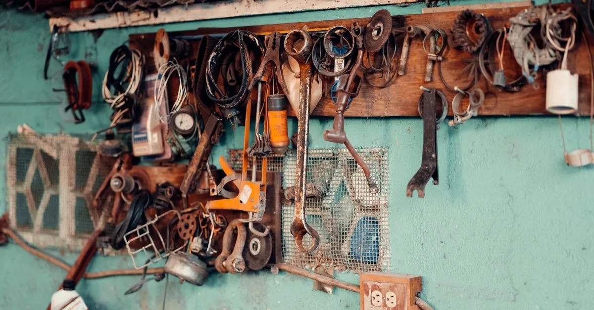 Electrician tools workbench detail for Making a Lithium Bank Last 10+ Years