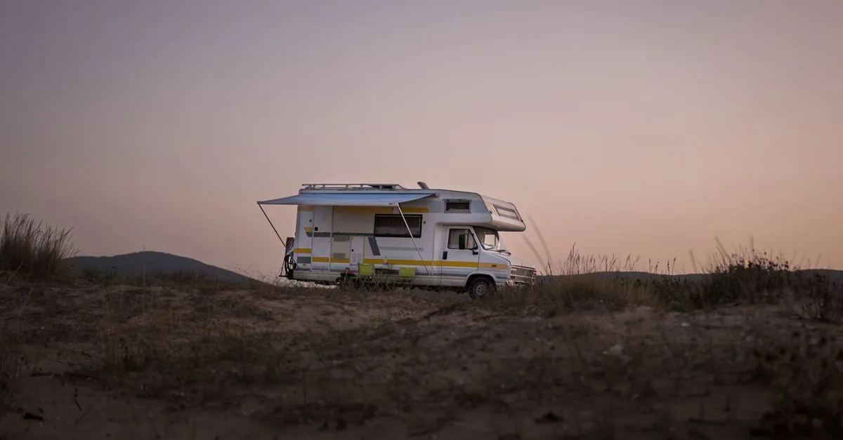 Motorhome parked sunset detail for Is a Lithium Upgrade Worth the Money?