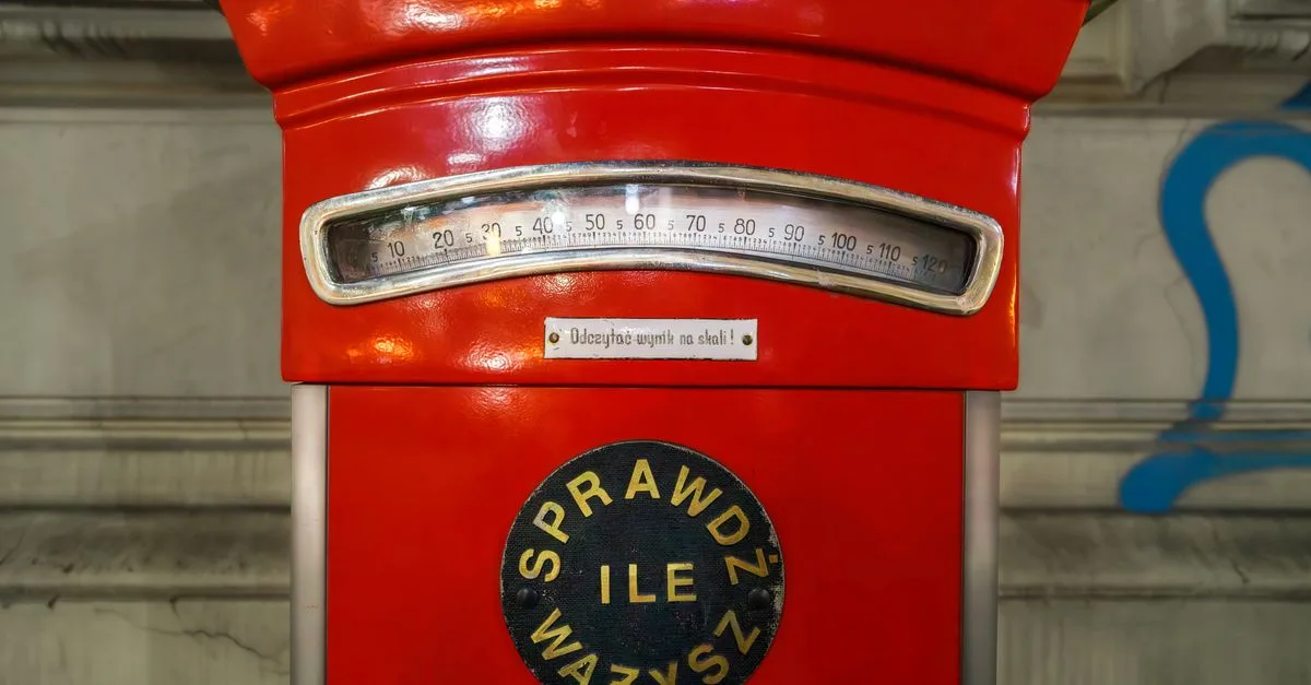 Weight scale luggage detail for How Much Weight Lithium Saves in an RV