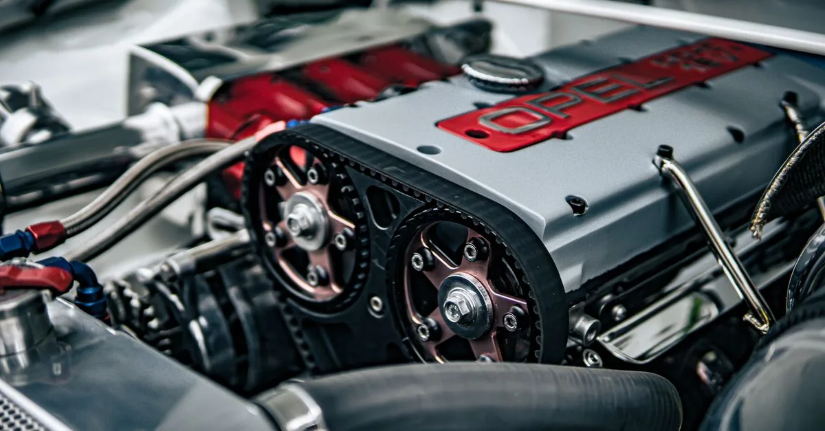 Engine alternator belt detail for Why You Can't Wire Lithium to the Alternator
